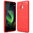 Flexi Slim Carbon Fibre Case for Nokia 2.1 - Brushed Red